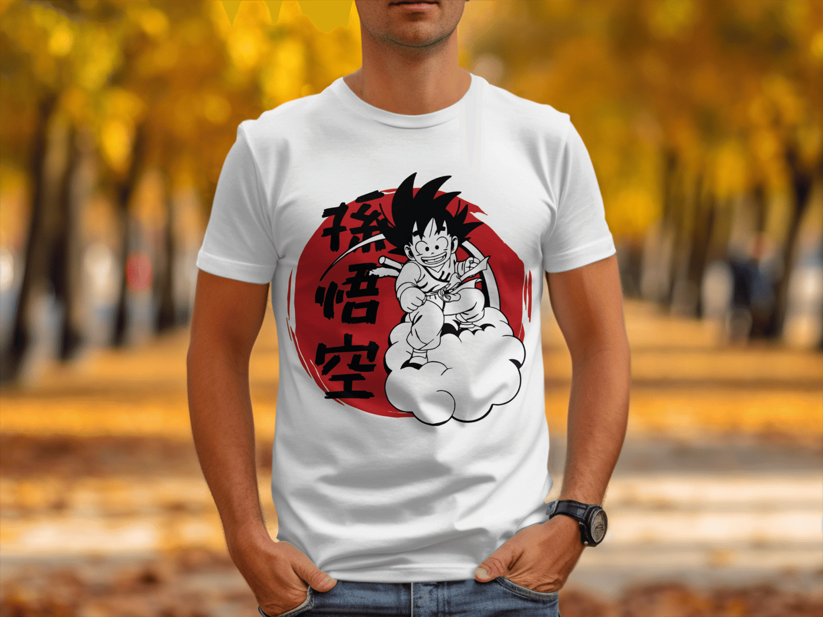 Young Goku Anime T-Shirt