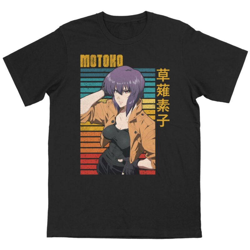 Motoko Kusanagi Anime T-Shirt