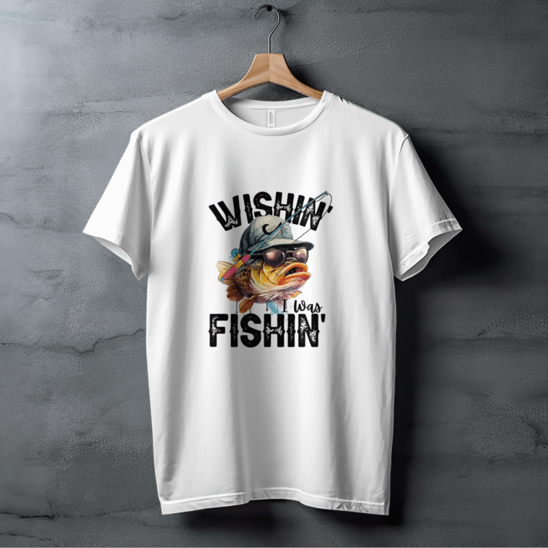 Wish i was fishing T-Shirt