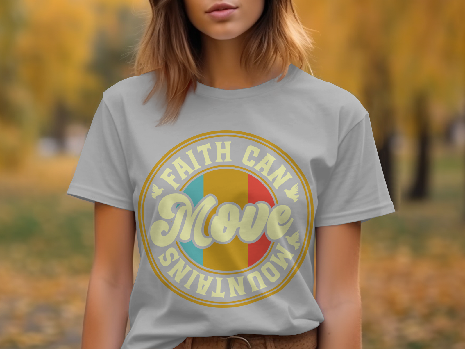 Faith Can Move Mountains T-Shirt - Image 3