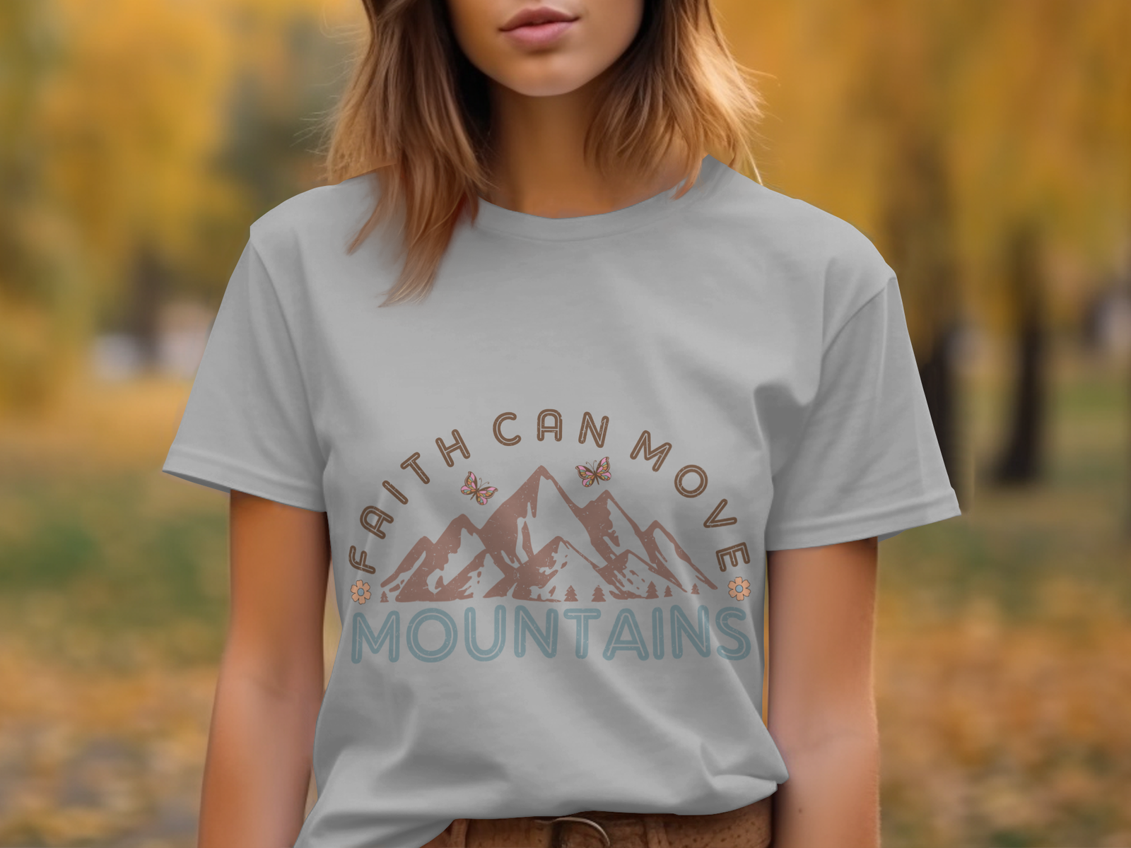 Faith Can Move Mountains T-Shirt - Image 3