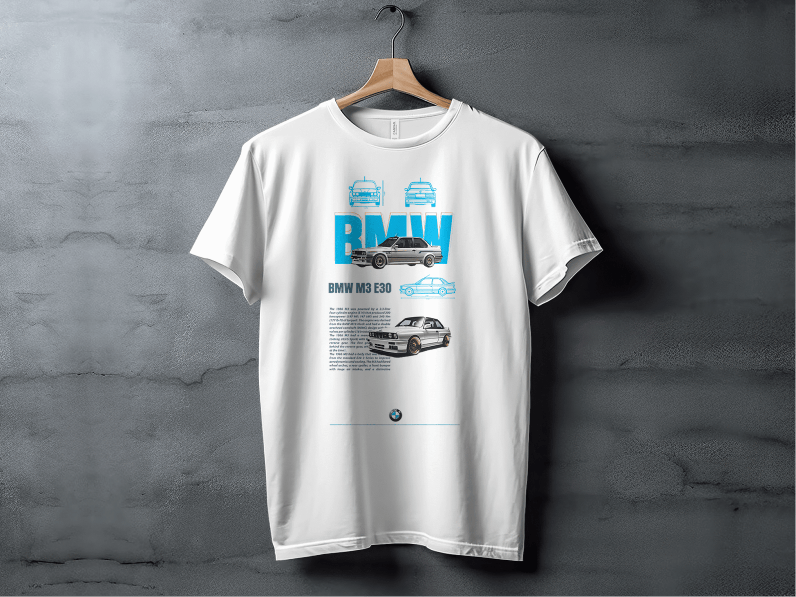 BMW M3 E30 T-Shirt