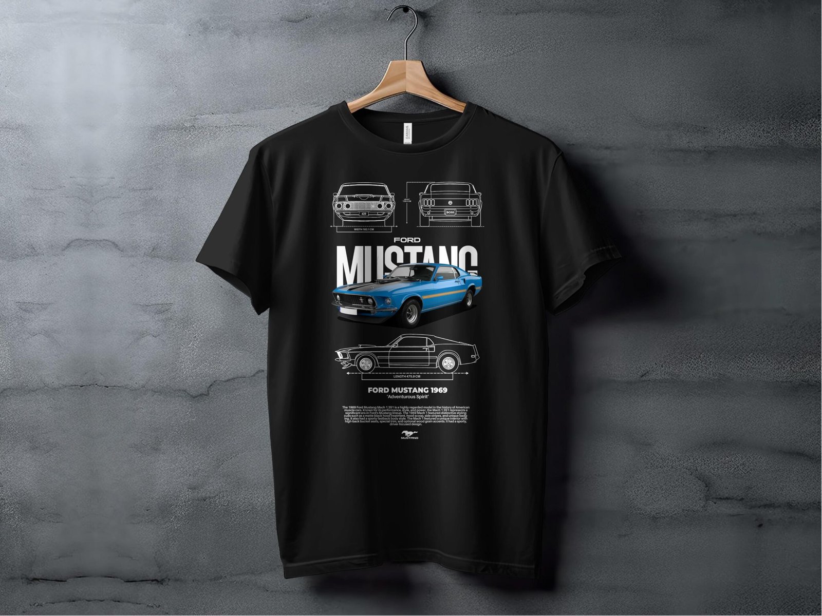 Ford Mustang 1969 T-Shirt