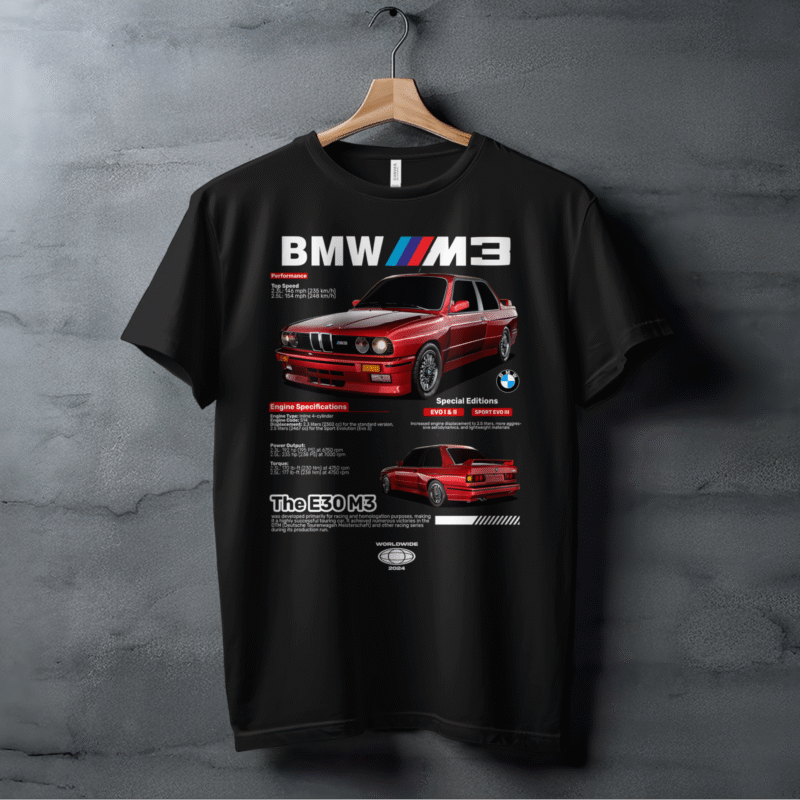 BMW E30 M3 T-Shirt