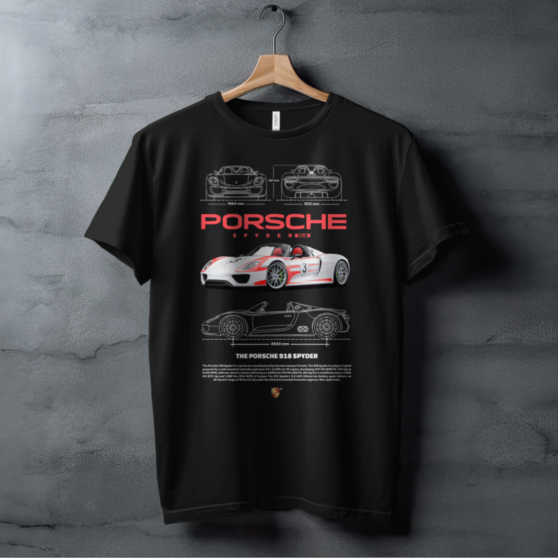 Porsche Spyder 918 T-Shirt