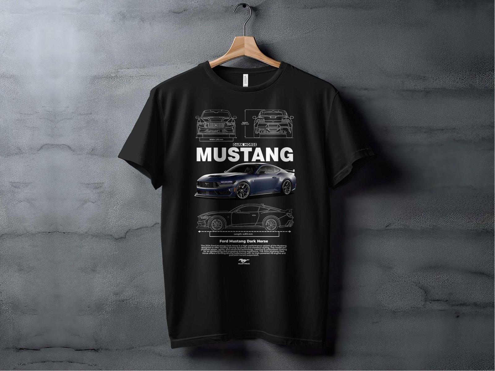 Mustang Dark Horse T-Shirt