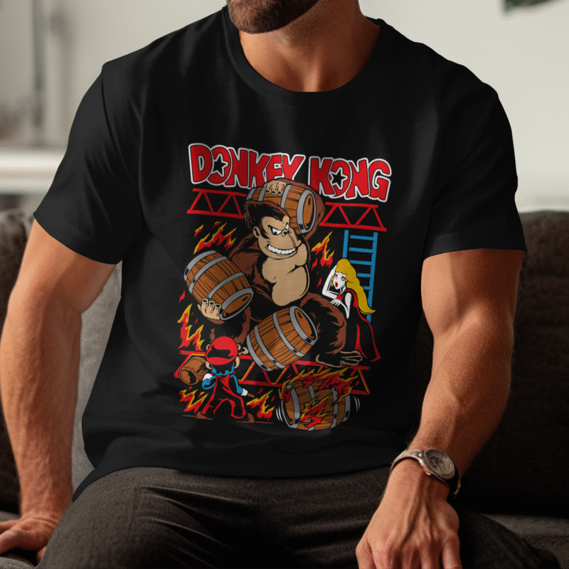 Donkey Kong Barrel T-Shirt