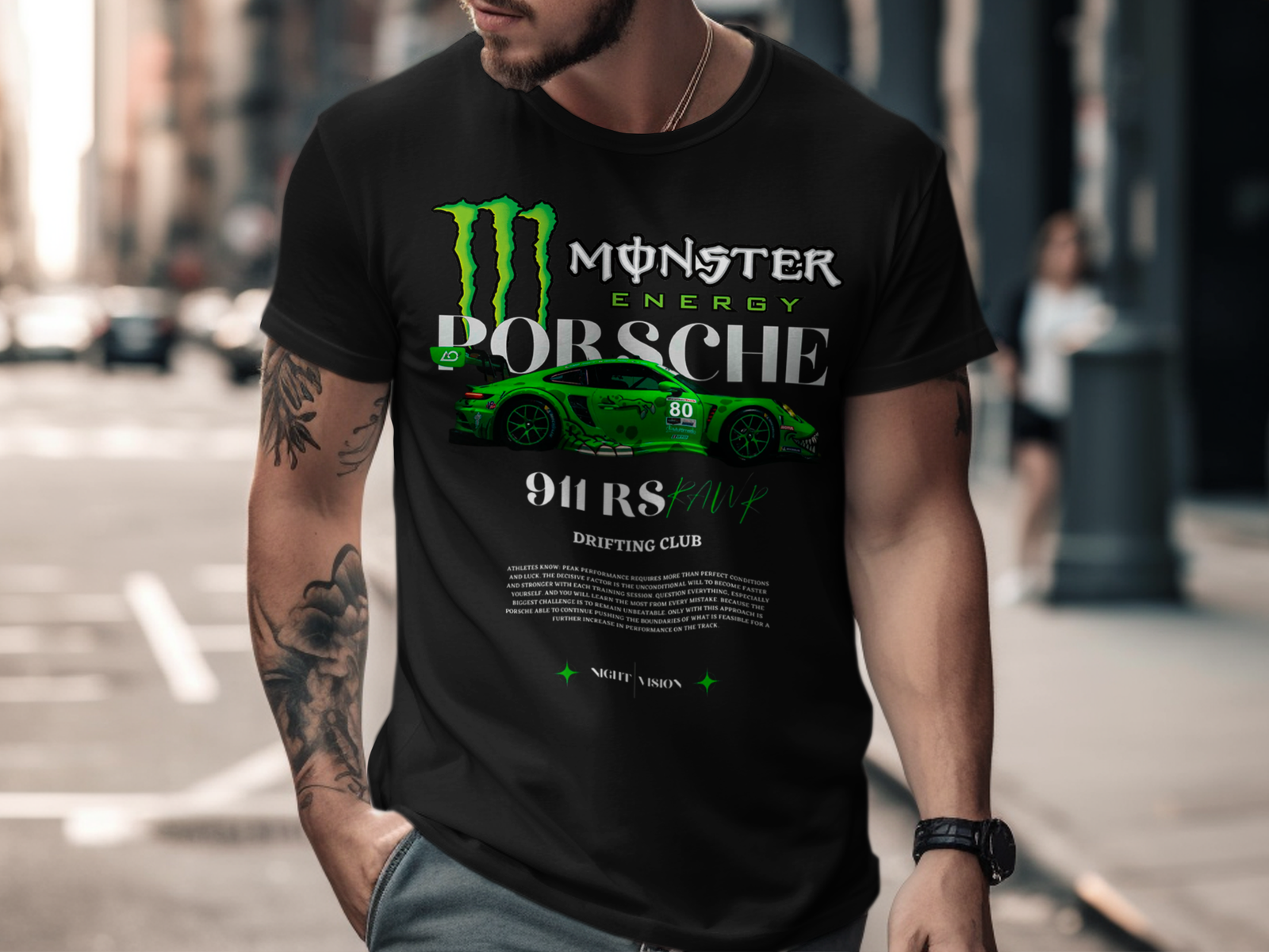 Monster Porsche T-Shirt - Image 2