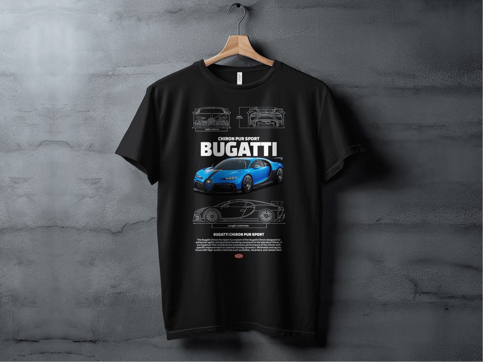 Bugatti Chiron Pur Sport T-Shirt