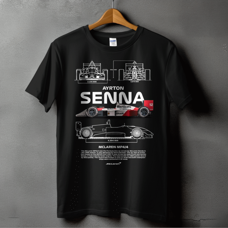Ayrton Senna F1 T-Shirt