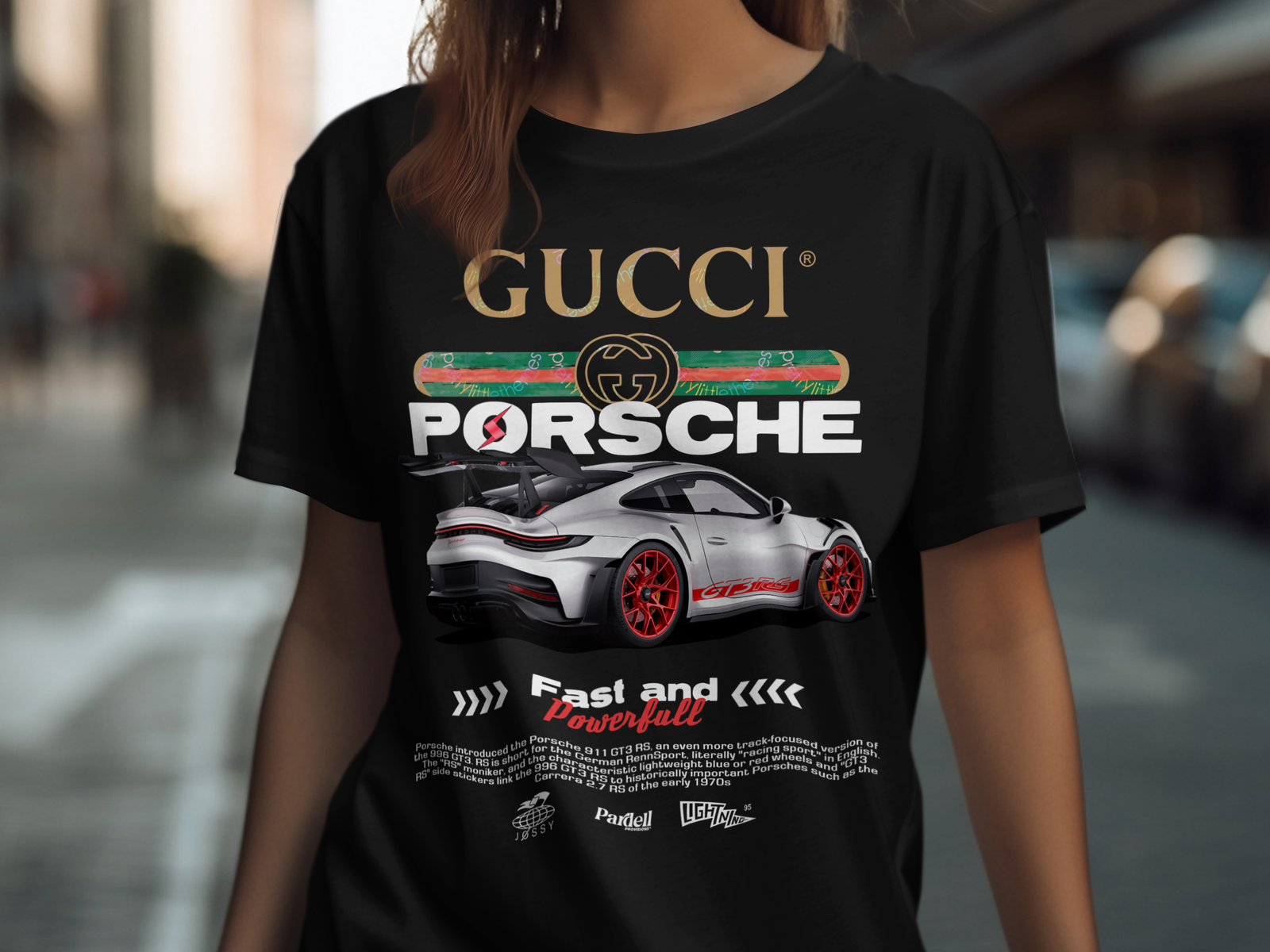 Gucci Porsche T-Shirt - Image 2