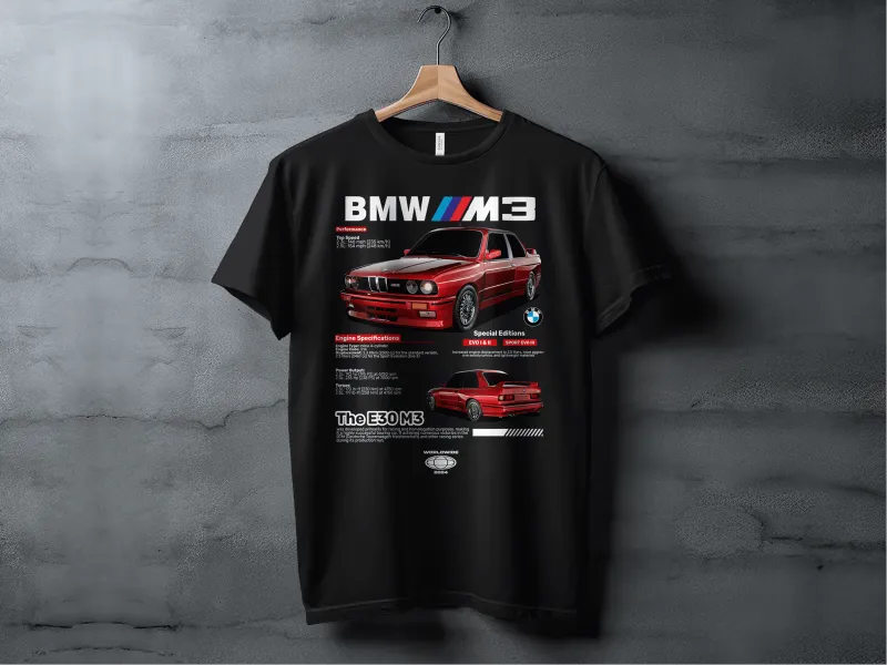 BMW E30 M3 T-Shirt