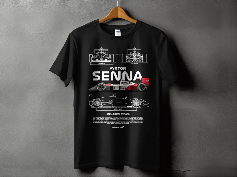 Ayrton Senna F1 T-Shirt