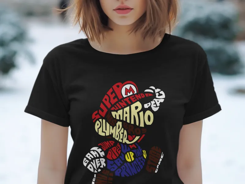 Mario Graphic T-Shirt
