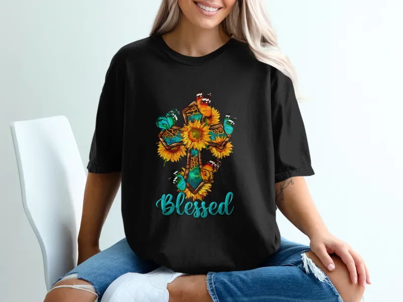 Blessed Sun Flower T-Shirt