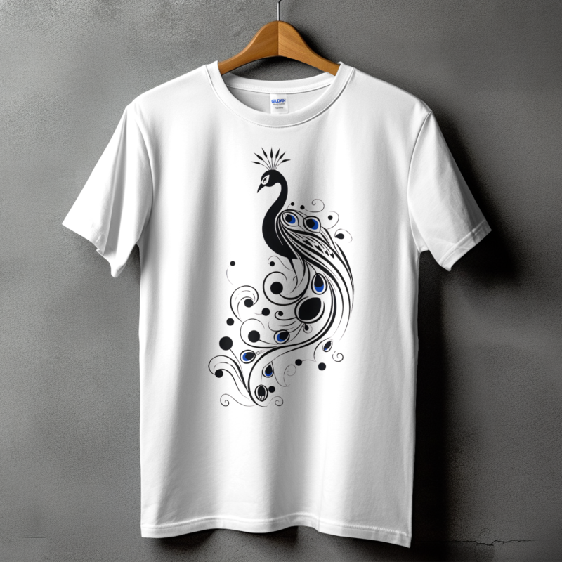 Peacock Graphic T-Shirt