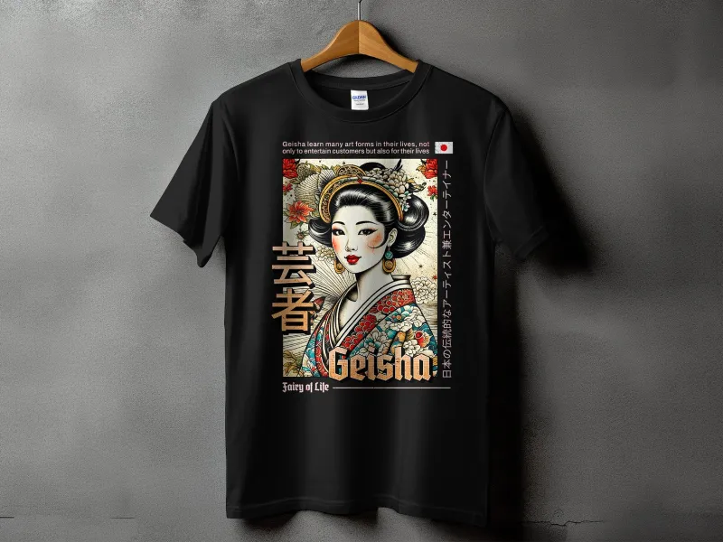 Geisha Fairy of Life T-Shirt