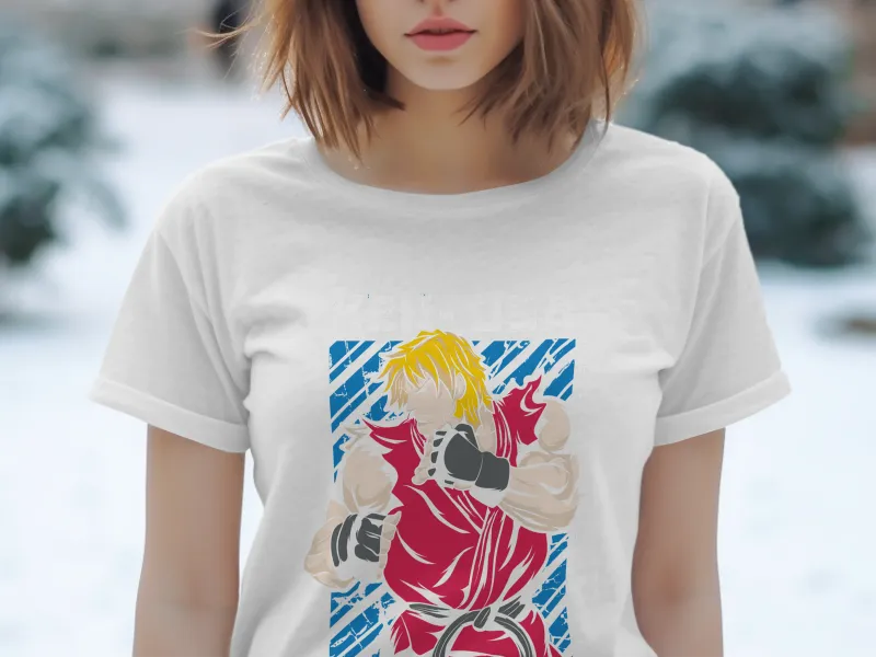 Street Fighter Ken T-Shirt