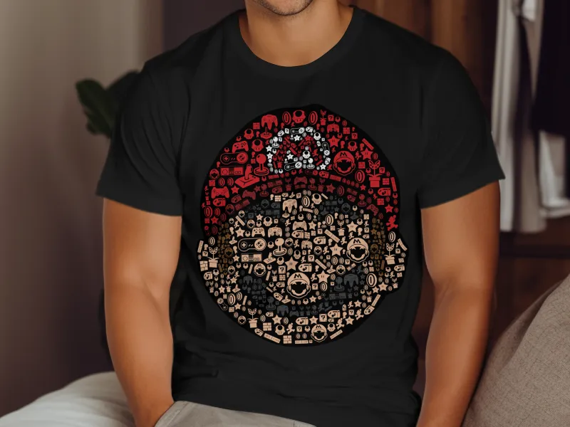 Mario Art T-Shirt