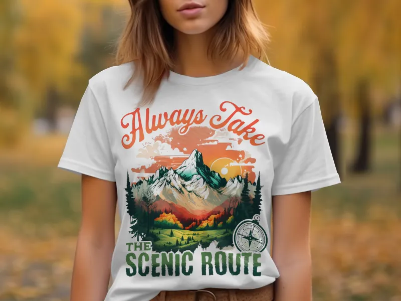 Always Take The Scenic Route T-Shirt