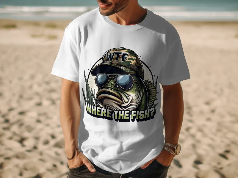 WTF Where the Fish T-Shirt