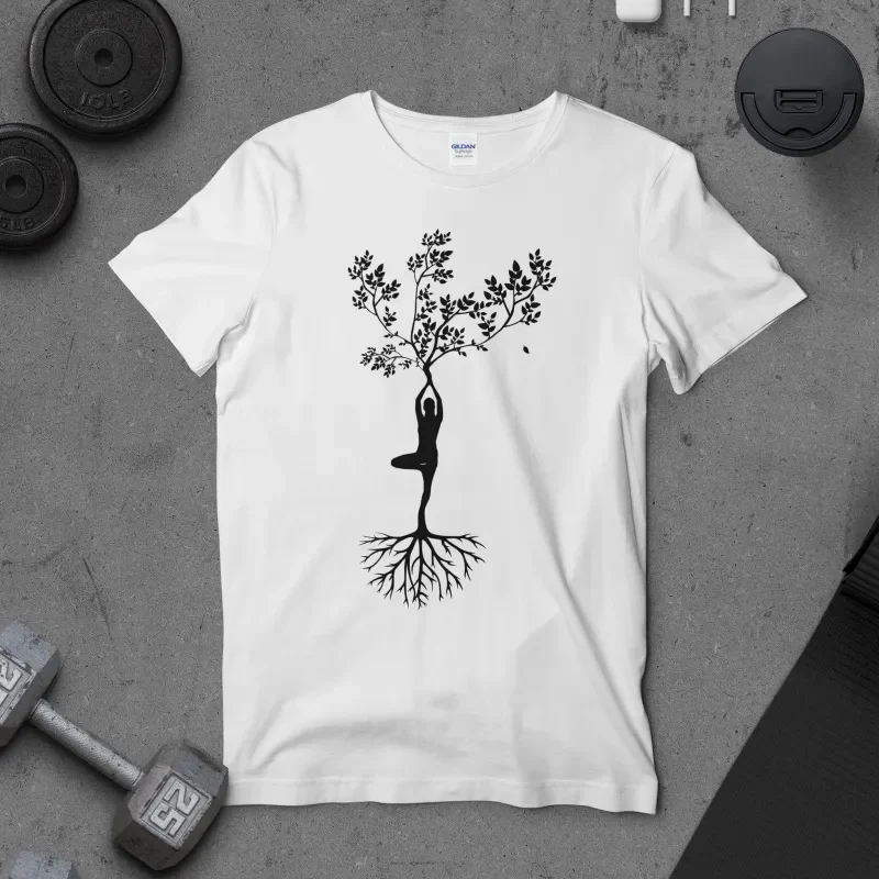 Yoga Tree Pose T-Shirt