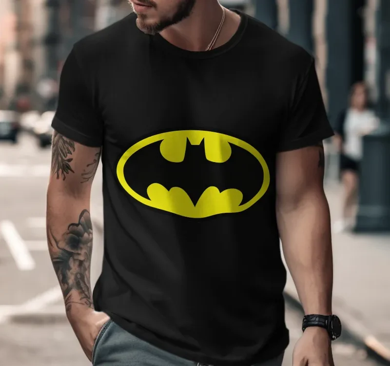 Retro Batman Logo T-Shirt