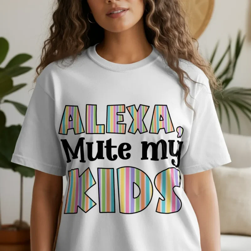 Alexa, Mute My Kids T-Shirt