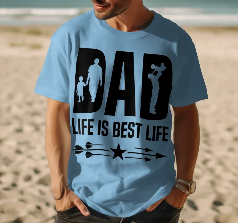 Dad Life is Best Life T-Shirt