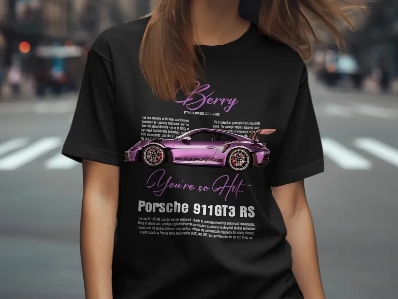 Berry 911 GT3 RS Porsche T-Shirt